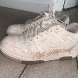 Off white designer White Sneakers